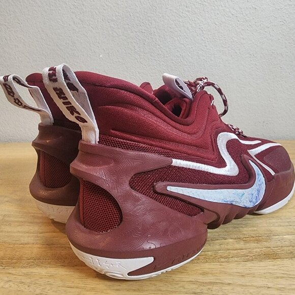 Nike Cosmic Unity 2 Shoes Mens Size 14 Burgundy Basketball Zoom DX6649-601 main image 8